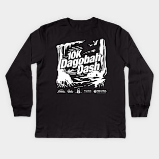 10K Dagobah Dash Kids Long Sleeve T-Shirt